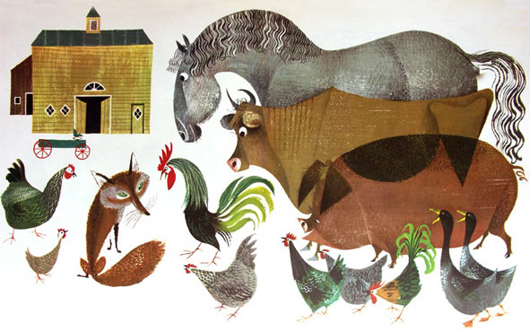 classic children's book illustration illustrator ilustrador infantil clásico old ilustración infantil J.P.Miller
