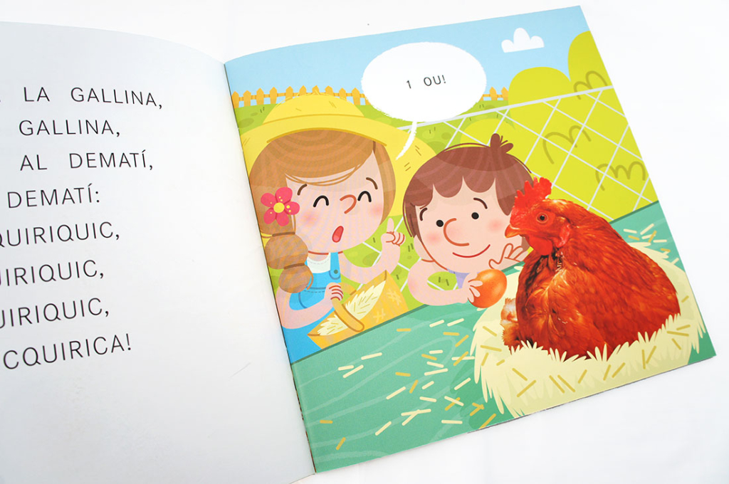 barcanova paparola educational book numbers libro infantil educativo escuela primaria 