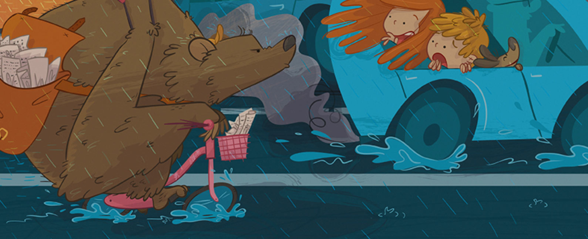 ilustratour premio plum pudding grizzly bear ganadora 2015 maverick children's book illustration ilustración infantil