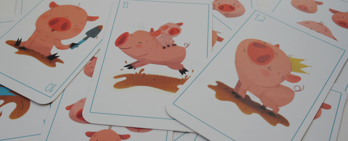 card deck sketches scan farm animal pig hen turkey cow playing card baraja española animales de granja pavo cerdo vaca gallina juego de cartas rey